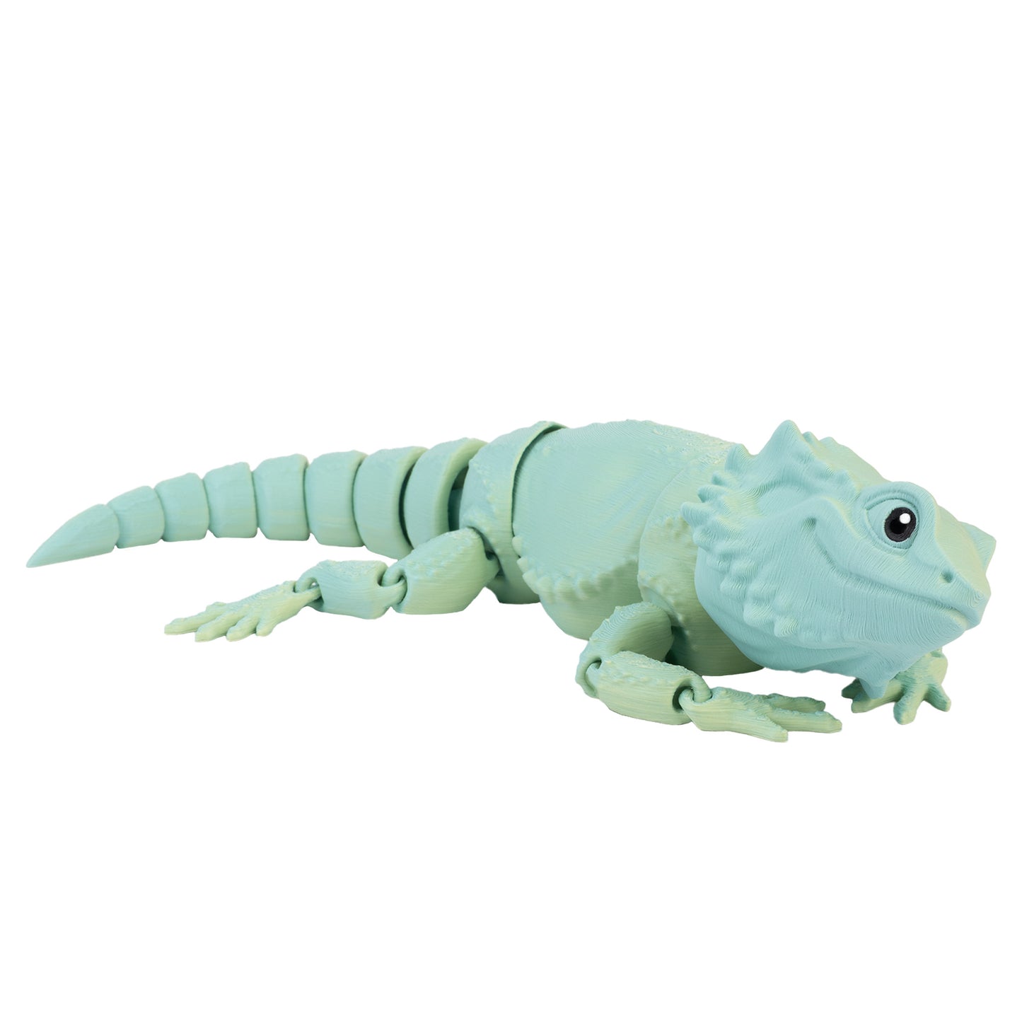 Bierded Dragon - Green-yellow