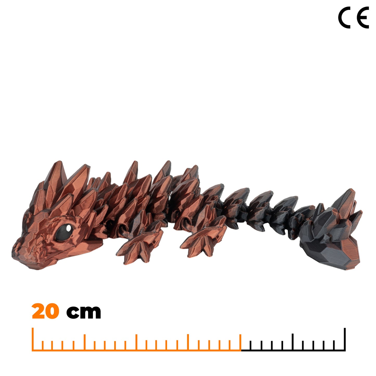 Gem Baby Dragon - Red-Black