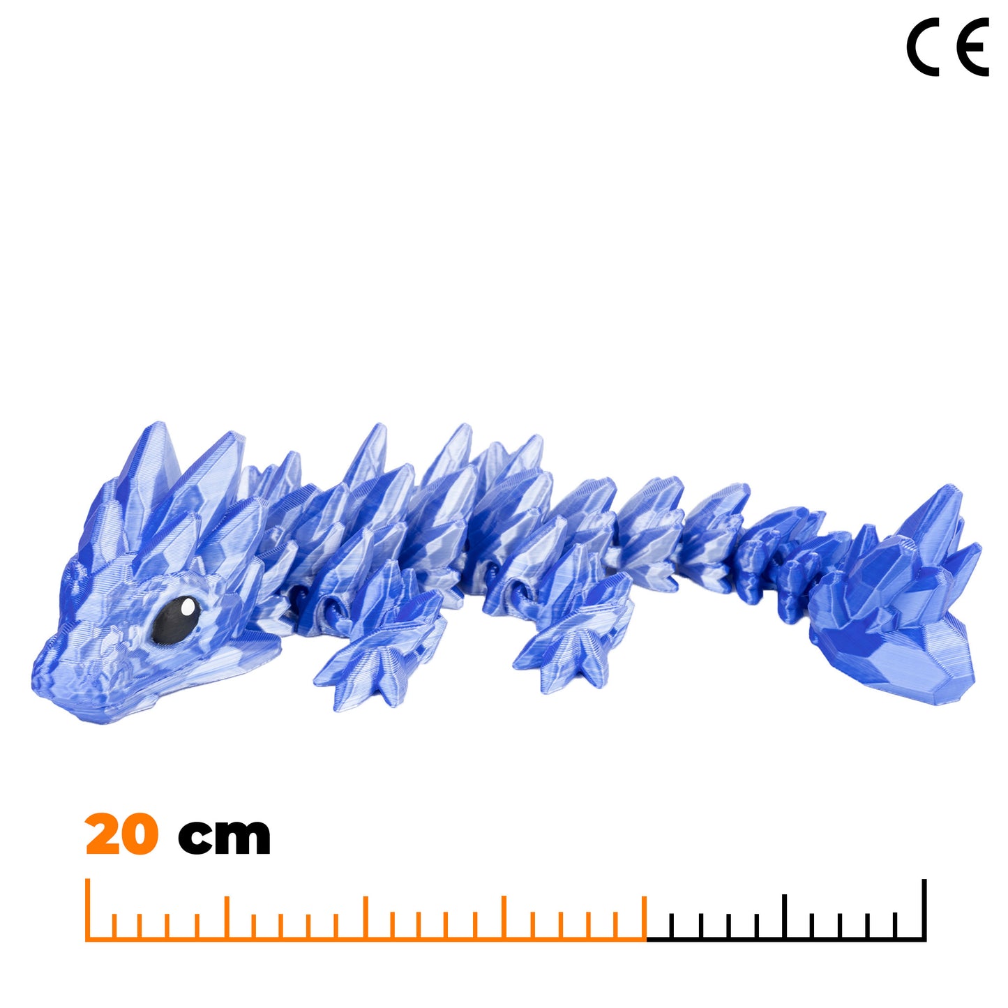 Gem Baby Dragon - Blue-Purple-Yellow