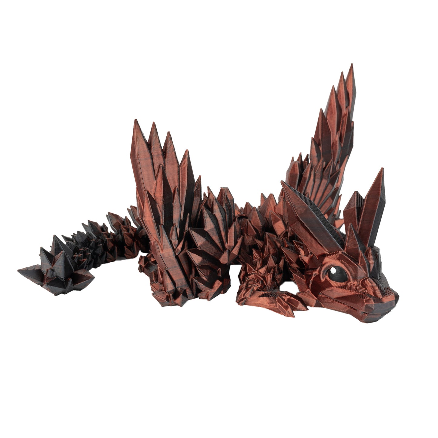 Winged Crystal Baby - Red-Black