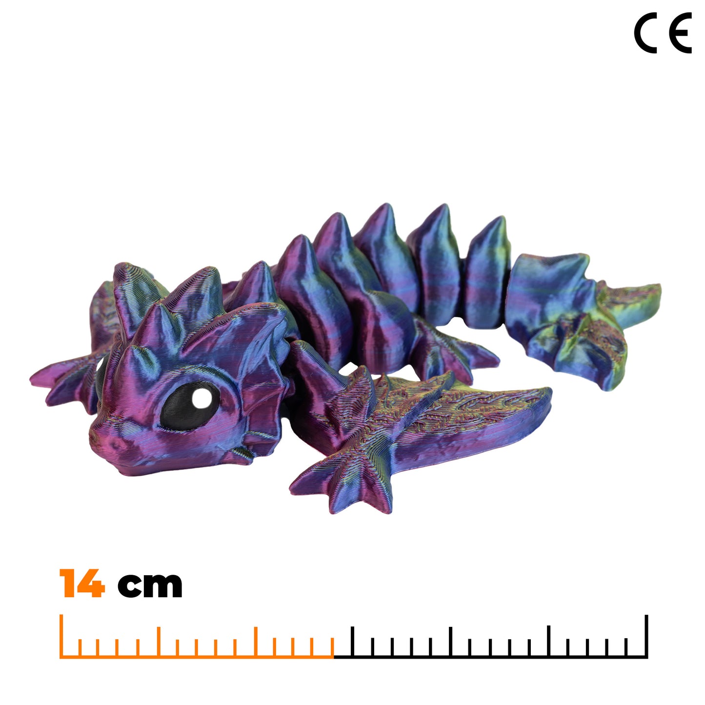 Wyvern - Blue-yellow-fuschia