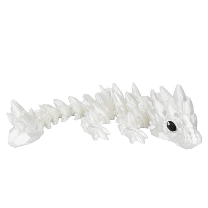 Jeweled Baby Dragon - White