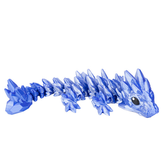 Gem Baby Dragon - Blue-Purple-Yellow