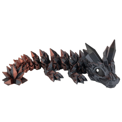 Crystal Baby Dragon - Red-Black