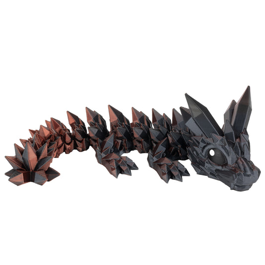 Crystal Baby Dragon - Red-Black