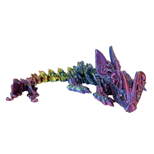 Baby dragon butterfly - Blue-yellow-fuschia