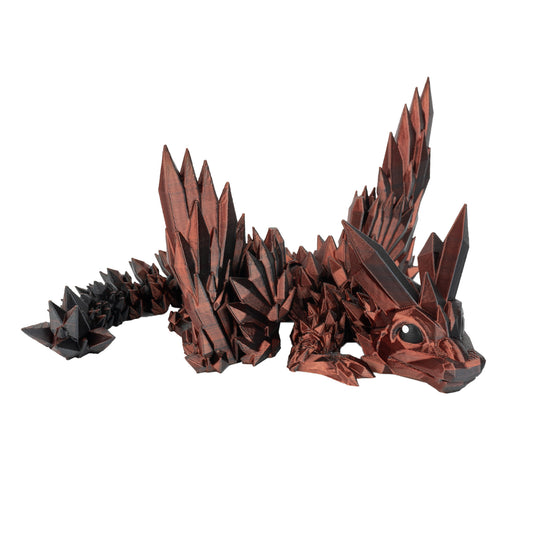Winged Crystal Baby - Red-Black