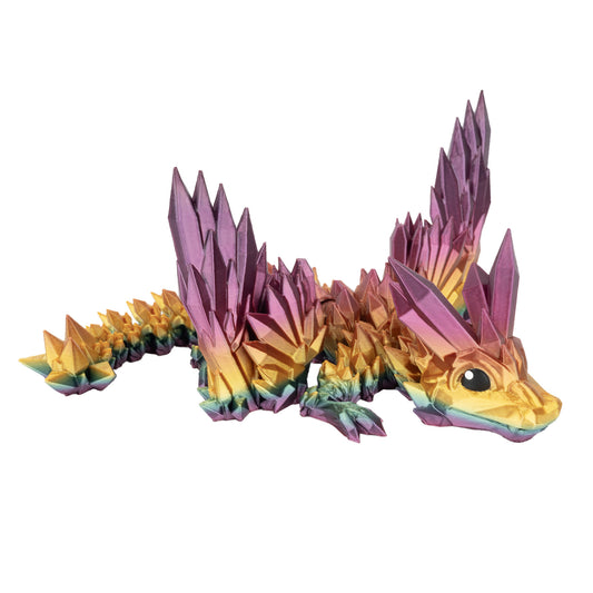 Winged Crystal Hatchling – Rainbow